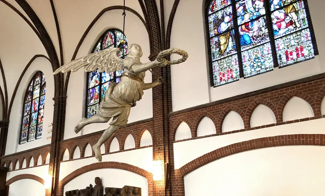 Taufengel in der St.-Lorenz-Kirche