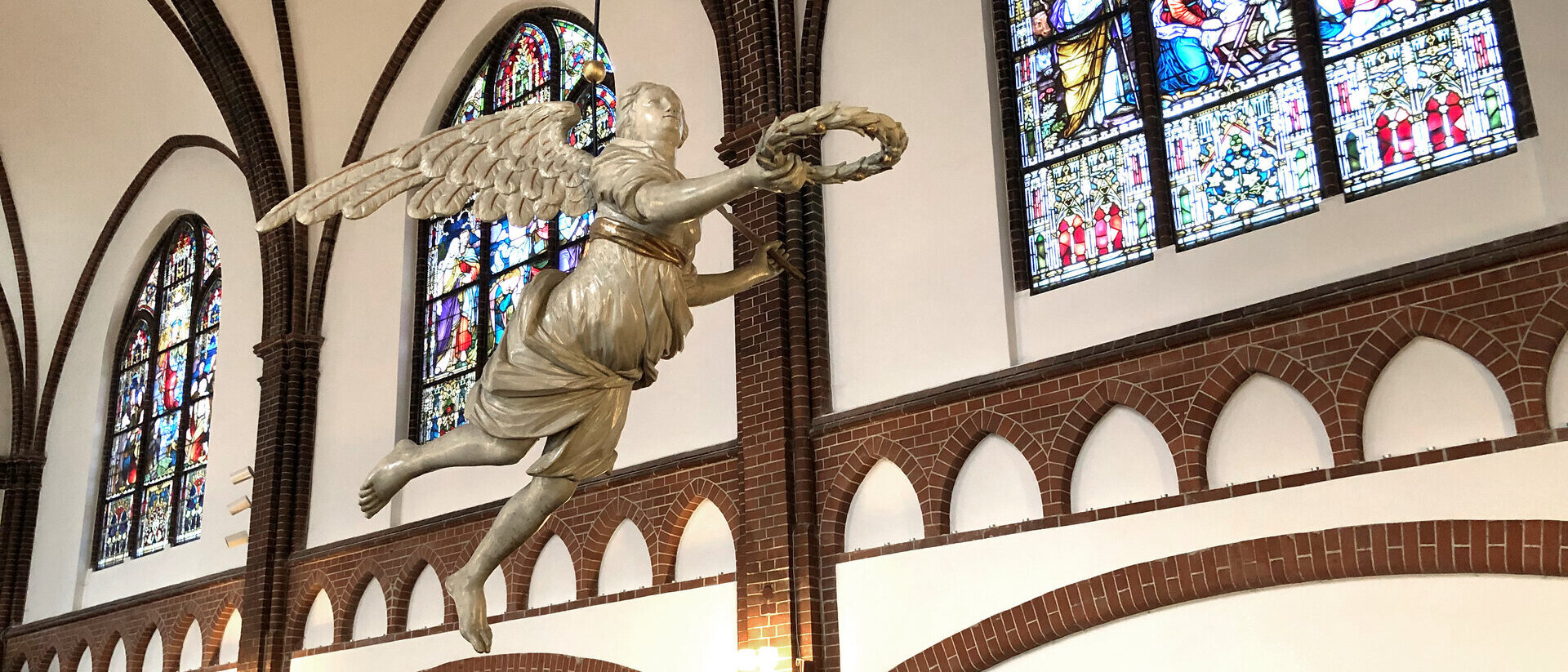 Taufengel in der St.-Lorenz-Kirche