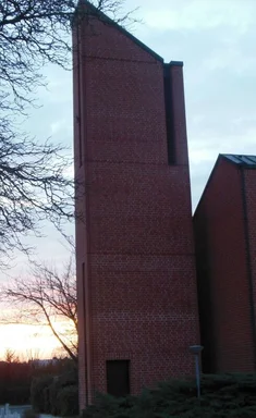 Bugenhagenkirche bei Sonnenuntergang