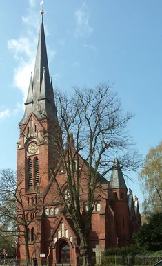 Außenansicht von St. Lorenz von vorne